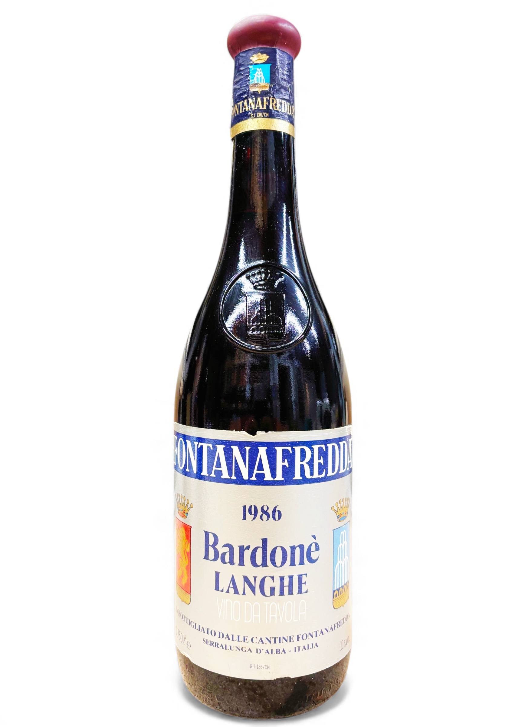 Wein 1986 Bardone Langhe Fontanafredda