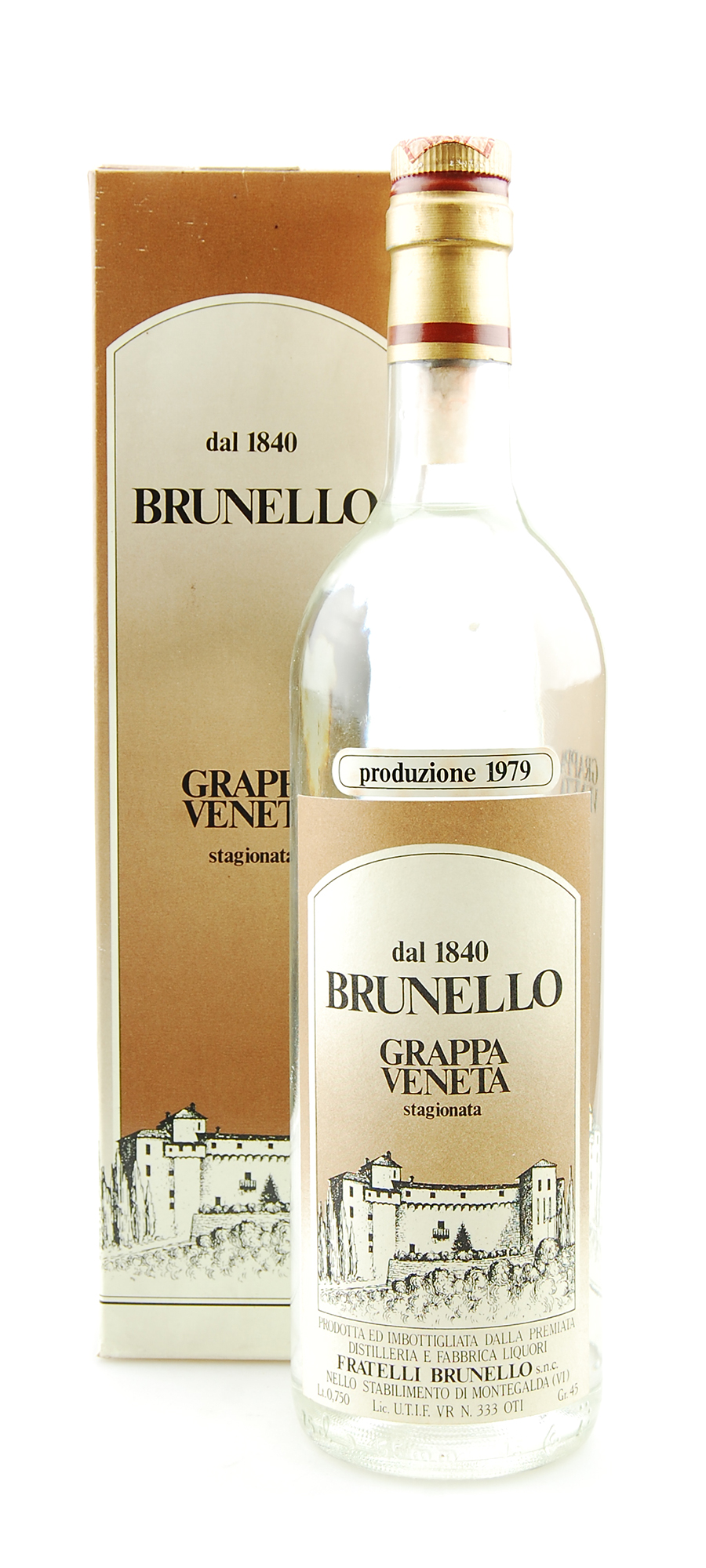 Grappa 1979 Veneta Fratelli Brunello