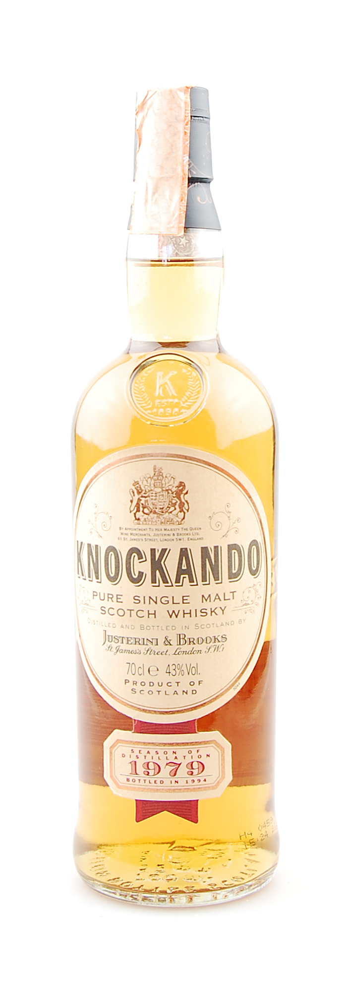 Whisky 1979 Knockando Pure Single Malt Scotch Whisky